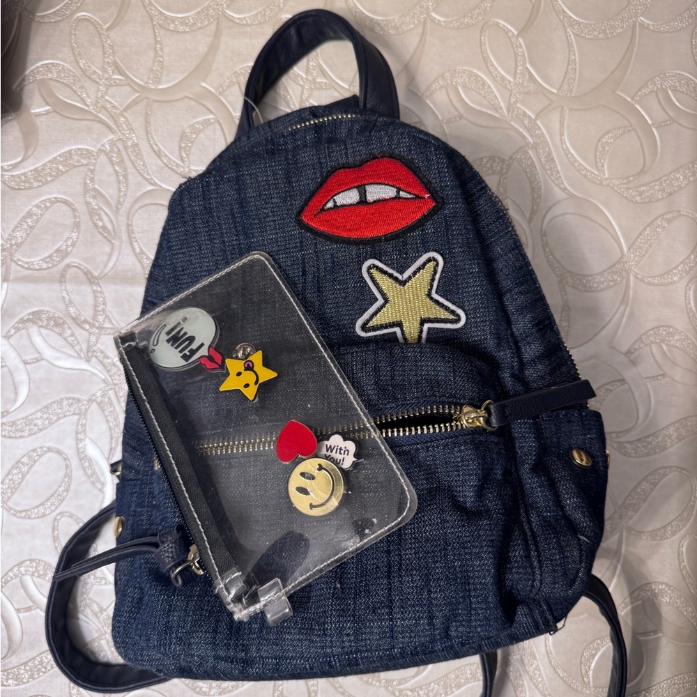 Steve Madden BCARRA mini denim backpack